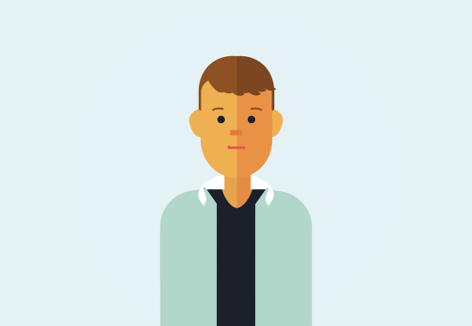 About us 23 crew member Jono illustration